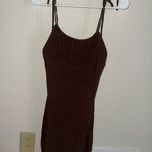 Altar'd State Brown Mini Dress